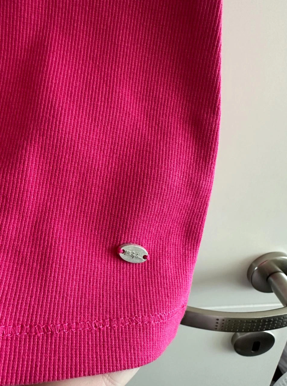 Ulla Popken 50/52 new top in fuchsia pink ribbed. – photo 3